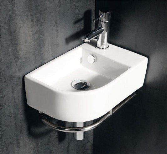 PATERNA Corner Ceramic Cloakroom bathroom Washbasin sink SP0024