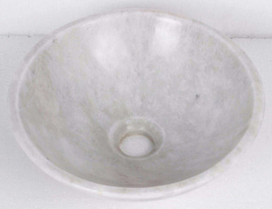 Oriental White - Stone Basin 300mm H:110mm (B0036)