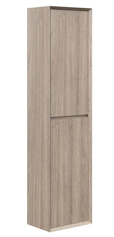 100% WaterProof VRB Haven Ashwood PVC 300mm Rigid Wall Hung Column Cabinet WG300CC_AW