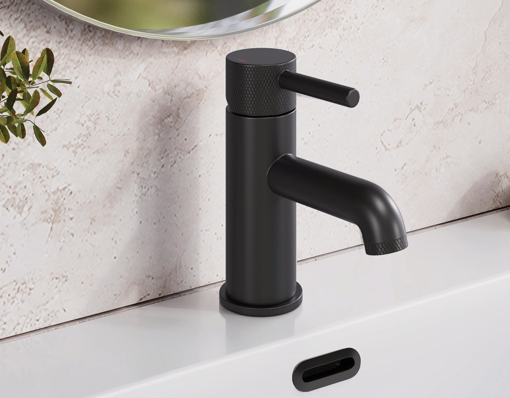 VRB Aspect Tap Range Matte Black finish Bath and Basin taps