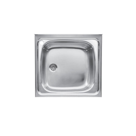 E-70 Commercial single bowl Kitchen Sink 700 X 500 x 160 MM (SP0102) STANDARD WALL BENCH PROFILE