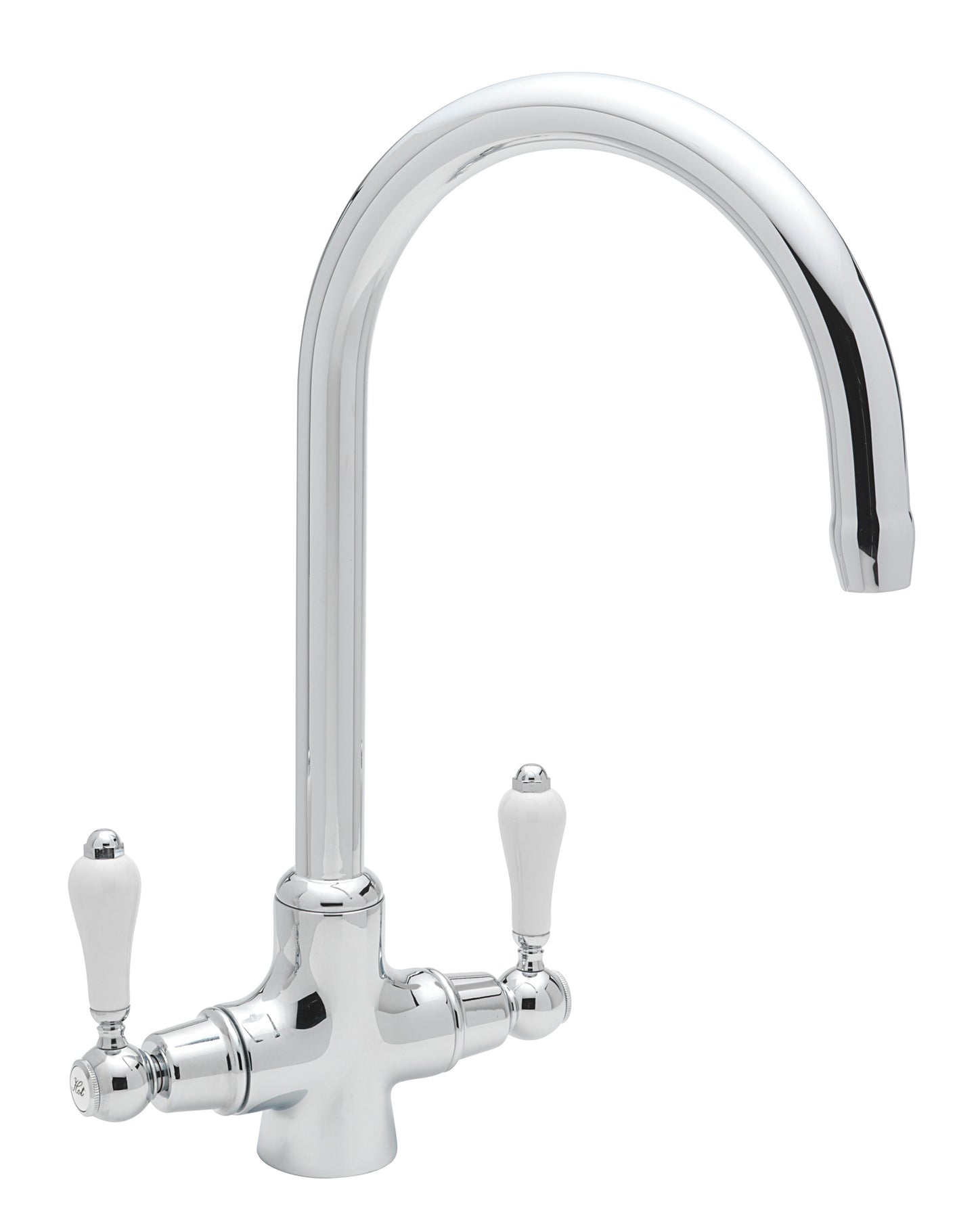 Old Fashioned Twin Ceramic Lever Dual Flow Tap, 5 Colour options