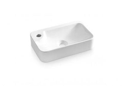 ALICANTE RECTANGULAR WASHBASIN WHITE (0036)