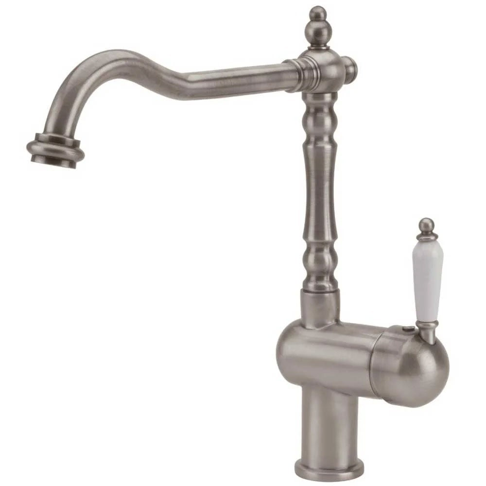 Old Fashioned Single Ceramic Lever Kitchen Mixer Tap, 5 Colour options
