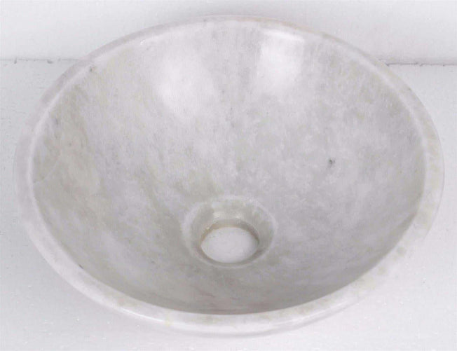 Oriental White - Stone Basin 300mm  H:110mm (B0036)