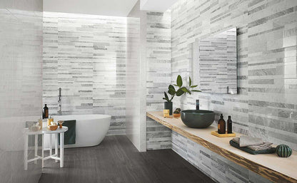 Roma Diamond Deco White 25x75 Pack (IT0077)