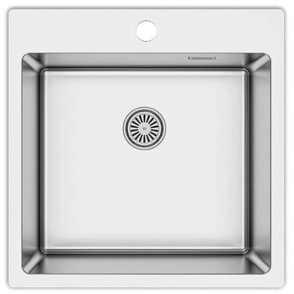 Inset Kitchen Sink Stainless Steel 1 Bowl 500 x 505 X 200 MM (TJM0039)