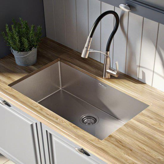XL 750X440 LARGE stainless steel Undermount/Inset KITCHEN sink (TJM0037)