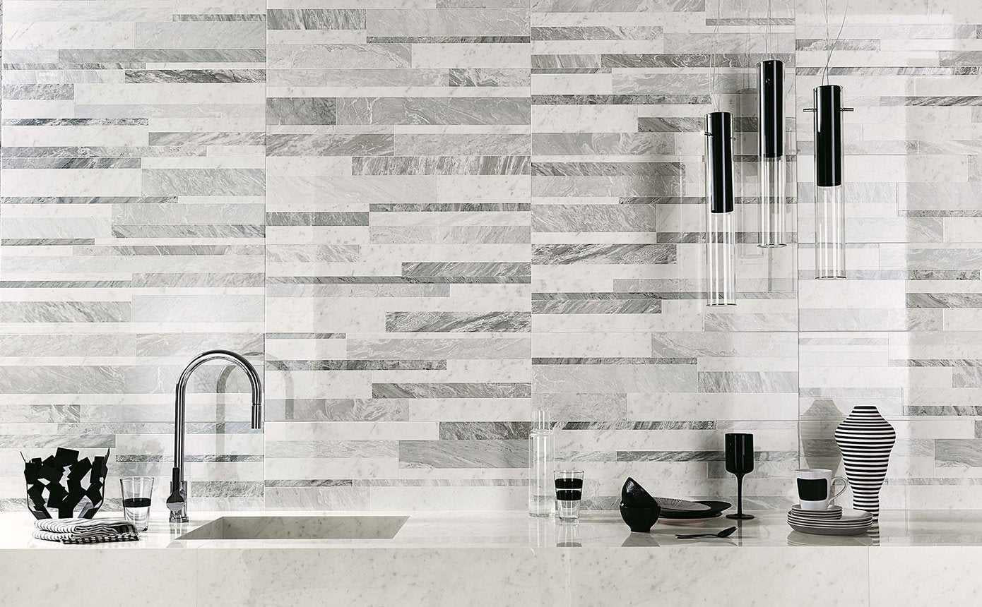 Roma Diamond Deco White 25x75 Pack (IT0077)