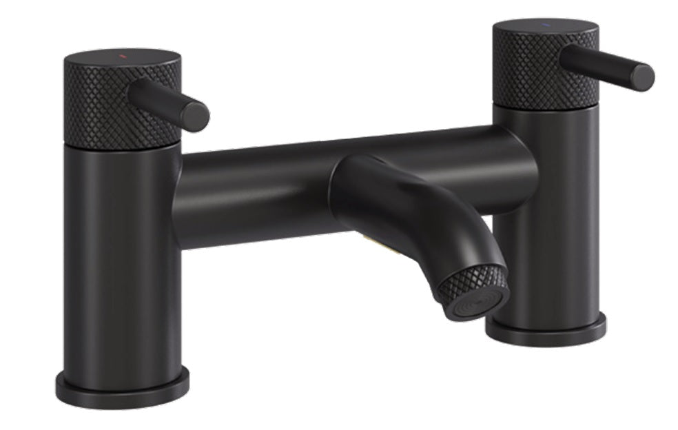 VRB Aspect Tap Range Matte Black finish Bath and Basin taps