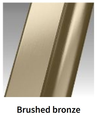 Novellini N180 G+F, Hinged door + 1 Side Panel  Chrome/B Gold/B Bronze/B Inox