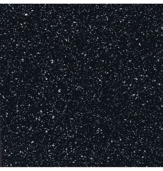 DuraPanel Classic Black Sparkle Shower Panel on 9mm Plywood