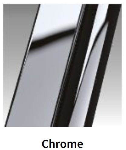 Novellini Young 1AS Shower door, 1 hinged folding door Chrome