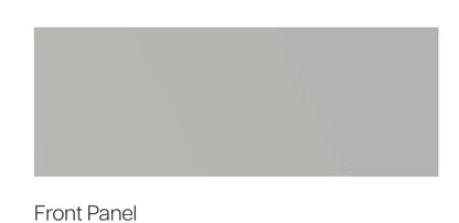 VRB Matera Shower Bath 1500/1600/1700x750mm Bath Panels White/Light Grey/Dark Grey
