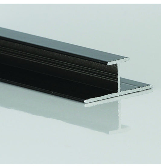 DuraPanel H Join Black, Brushed Brass, Polished Chrome, Satin Chrome, White
