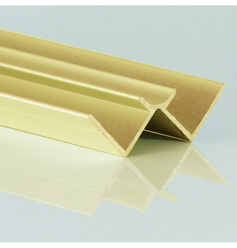 DuraPanel Internal Corner, Black, Brushed Brass, Polished Chrome, Satin Chrome, White