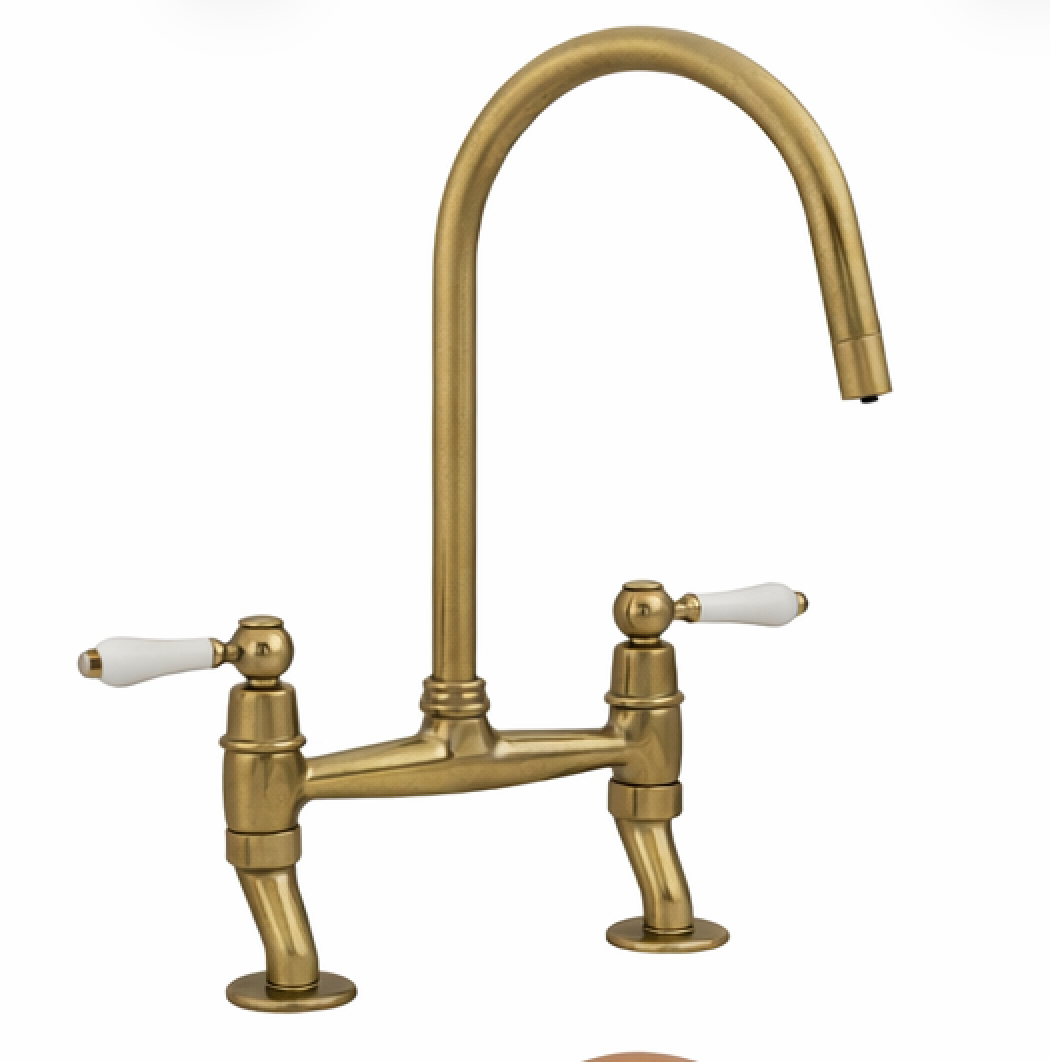 Majestic Ceramic Lever Kitchen Bridge Mixer Tap, 5 Colour options