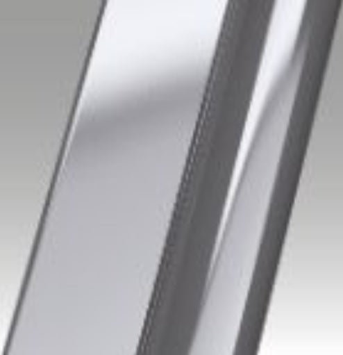 Novellini CLICK H8 Wet room Shower Screen/Panel 8mm in Matt Black or Silver