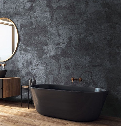 DuraPanel Premium Gloss Silver Cloud Shower Panel on 9mm Plywood