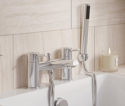 VRB Strato Tap Range Chrome finish Bath and Basin taps SPECIAL OFFER ON TAP SET COMBO
