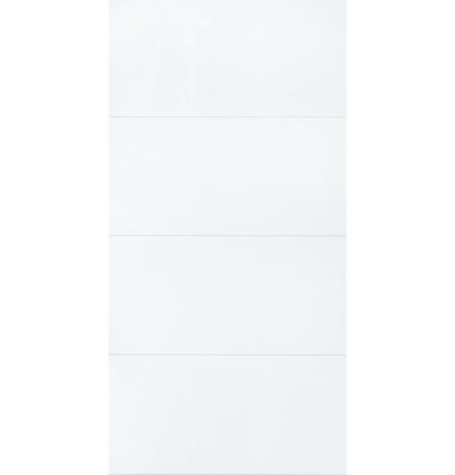 DuraPanel White Silk Gloss Tile Effect 2400 x 585mm Tongue&Groove
