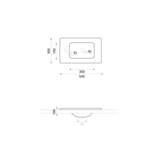 BLACK COUNTERTOP WASHBASIN (3012NE) SP0070