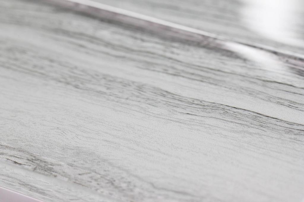 White Wood Effect Glass Subway Tile 75x150mm (MT0182)