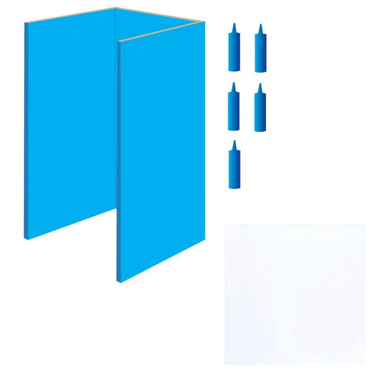 DuraPanel 1200 recess Shower Kit, Various finish options