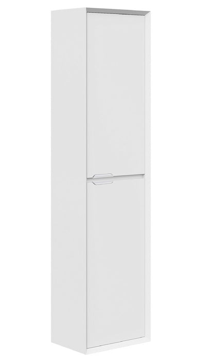 100% WaterProof VRB Eterna Gloss White PVC 300mm Rigid Wall Hung Column Cabinet SP300CC_WHITE