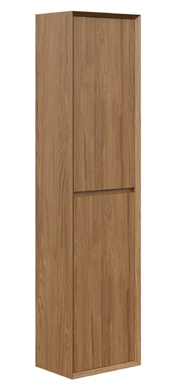 100% WaterProof VRB Haven Honeywood PVC 300mm Rigid Wall Hung Column Cabinet WG300CC_HW