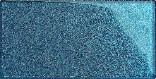 Blue Glitter Subway Tile 75mm x 150mm (MT0110)