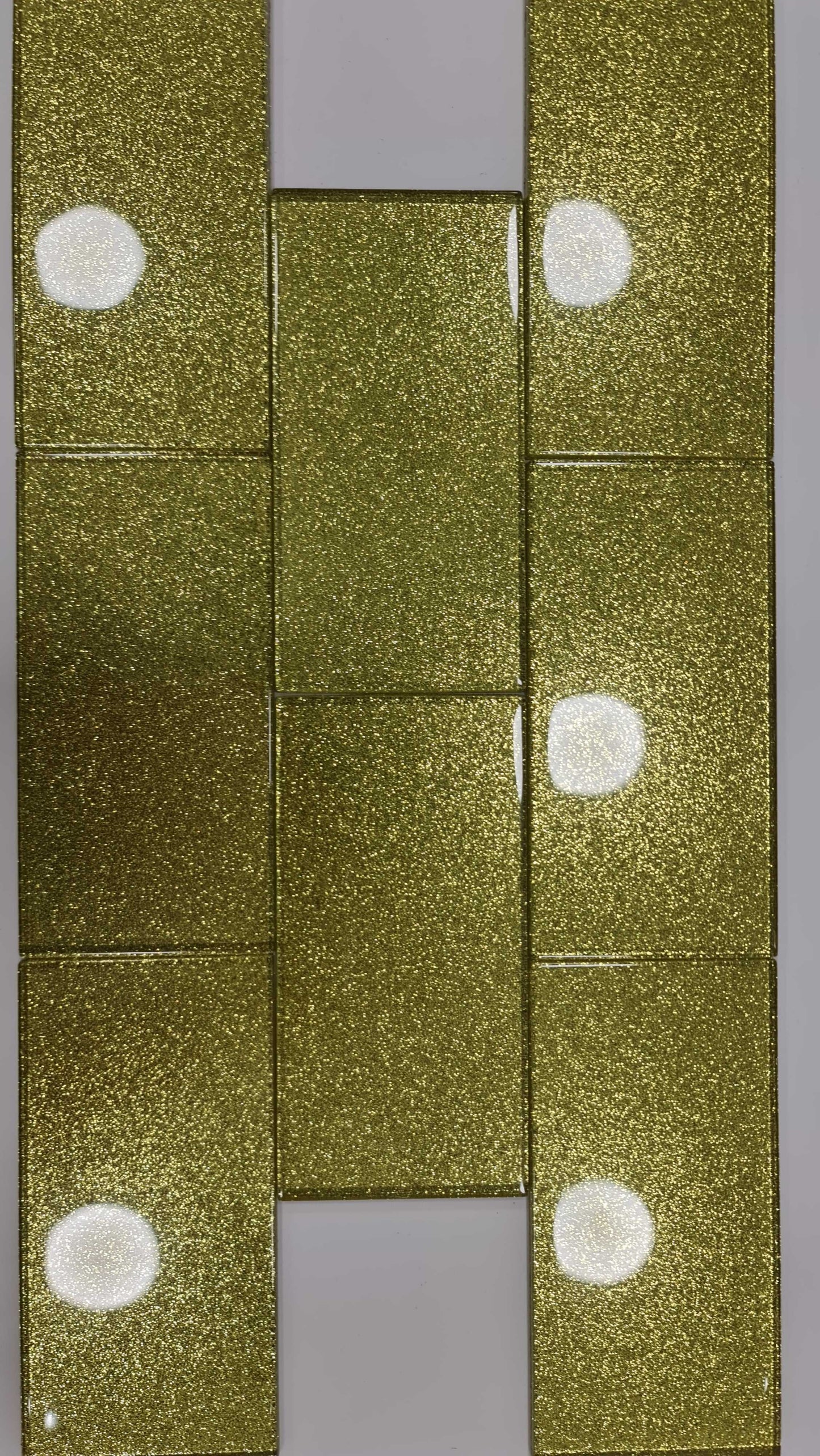 Gold Glitter Subway Tile 75mm x 150mm (MT0201)