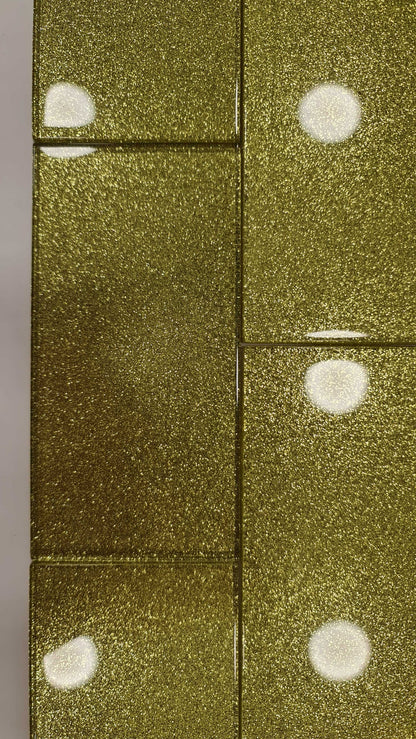 Gold Glitter Subway Tile 75mm x 150mm (MT0201)