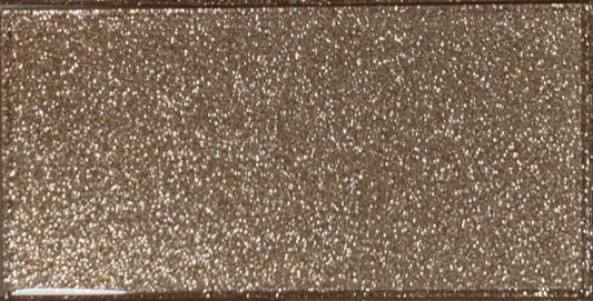 Rose Gold Glitter Subway Tile 75mm x 150mm  (MT0200)